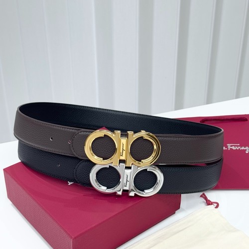 Authentic ferragamo belt gold - authentic,