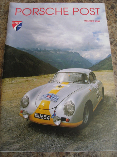 Porsche post club magazine - porsche,