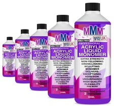 NAIL SCULPTING ACRYLIC LIQUID MONOMER SALON HIGH QUALITY UK Fast  Delivery