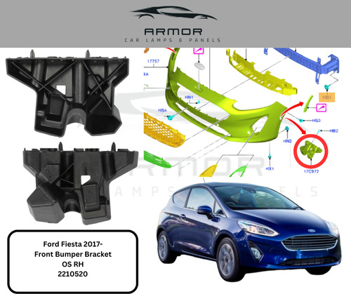 Ford fiesta mk8 - fiesta, front