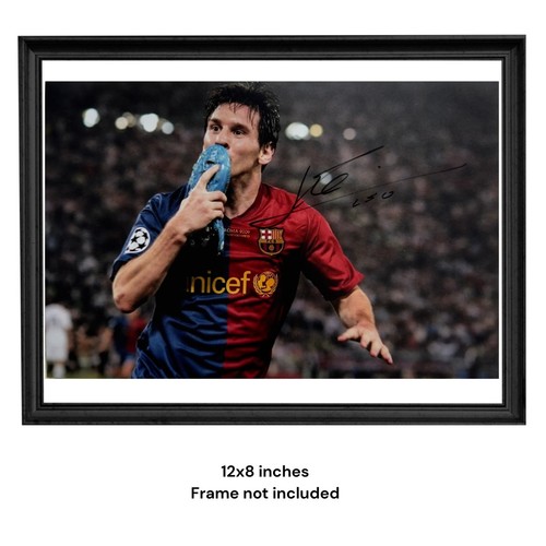 Lionel leo messi hand signed - lionel,