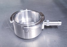 CNC Machined Weld-On Aluminium Radiator Filler Neck – European Size Alloy Shed