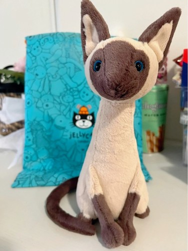 Jellycat iris siamese cat - iris,