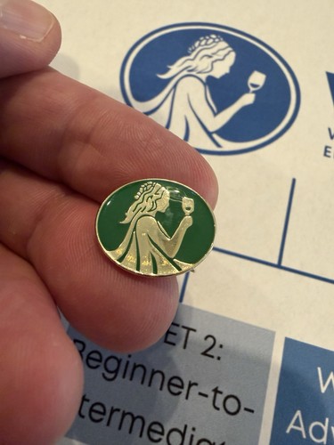 Wset level lapel pin - 2,