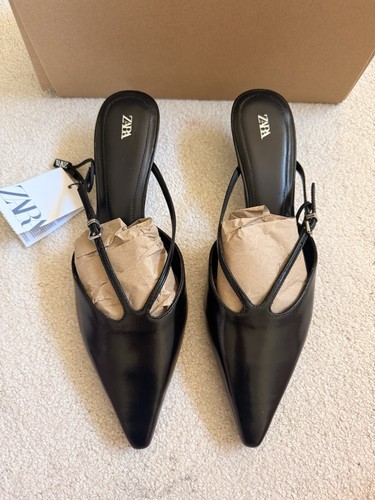 Zara women black kitten - zara,