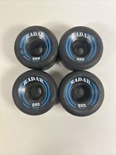RIEDELL RADAR ZEN Roller Derby Skate Wheels Purple / Blue 62/85 - Set Of 4