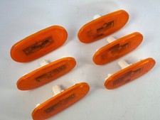 6x Side Marker Lights Amber