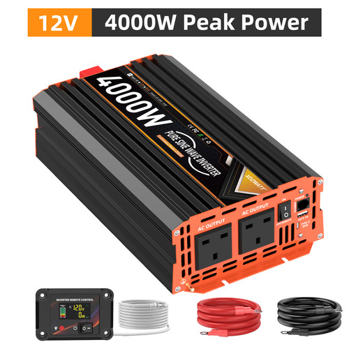 4000w pure sine wave - 4000w(peak),