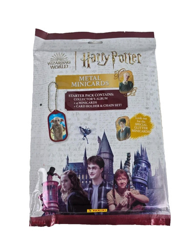 Harry potter metal minicards - metal,