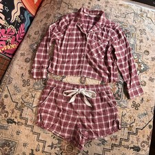 Abercrombie and Fitch PJ Set Christmas Holidays Comfy Cotton Pajamas Set M/L