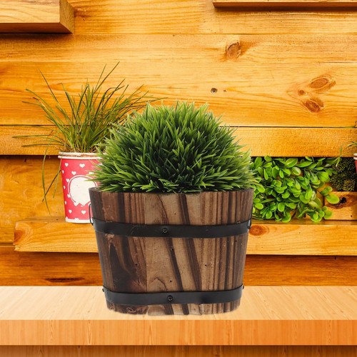 Wooden planter box durable - wooden,
