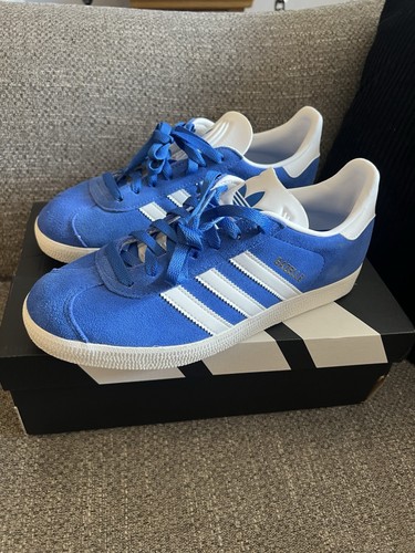 Adidas gazelle blue white - &,
