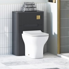 550mm BTW WC Toilet Concealed