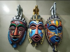 3 Pieces of African Wooden