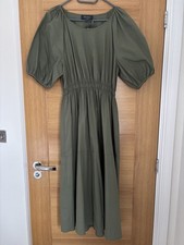 DB X Wyse London Dress, Khaki, Size 4 (UK 14) BNWT