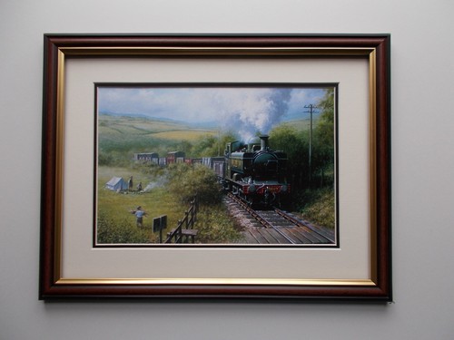Railway print don breckon - railway, by