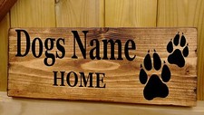 Dog Name Sign Personalised