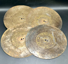 Antique Symphonion Music Box Discs Bundle 10 5/8'' Metal Records x 4