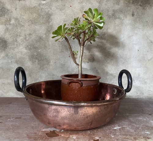 Antique copper preserve - antique,