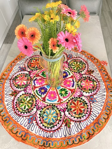 Handmade floral embroidered - handmade,
