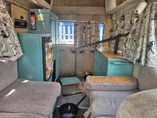 RENAULT TRAFIC MOTORHOME INTERIOR CUPBOARD FRIDGE BED KITCHEN