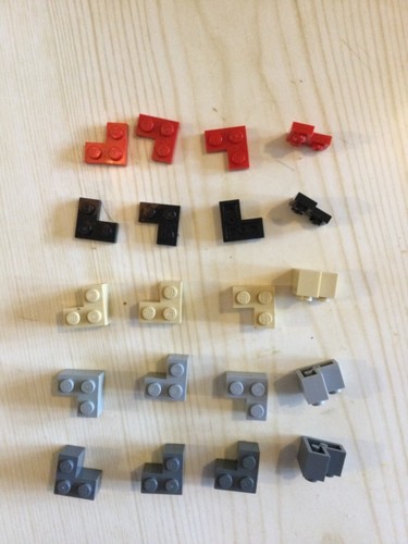 Lego corner bricks pieces - corner,