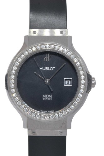 Hublot mdm 18k white - hublot,