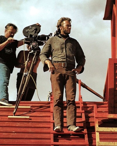 Clint eastwood standing - clint, on