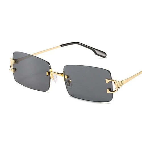 Small rimless rectangle - rimless,