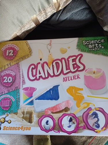 Candle making kit age 8yrs - making,