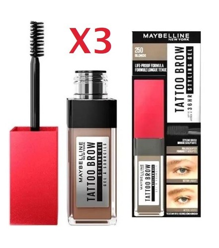 Tattoo studio brow styling - 3x,