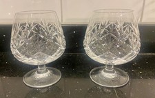 Pair Of Royal Doulton Crystal