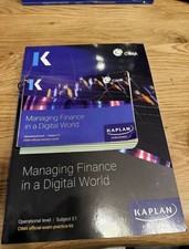 Kaplan CIMA E1 Official Study