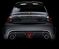Abarth Rear Diffuser Badge