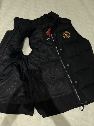 Zavetti canada black gilet - black,