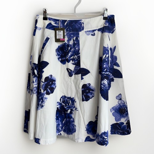 Joules skirt floral navy - navy, &