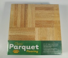 Solid Parquet Hardwood 12x12