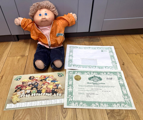 Cabbage patch kids boy - patch, doll