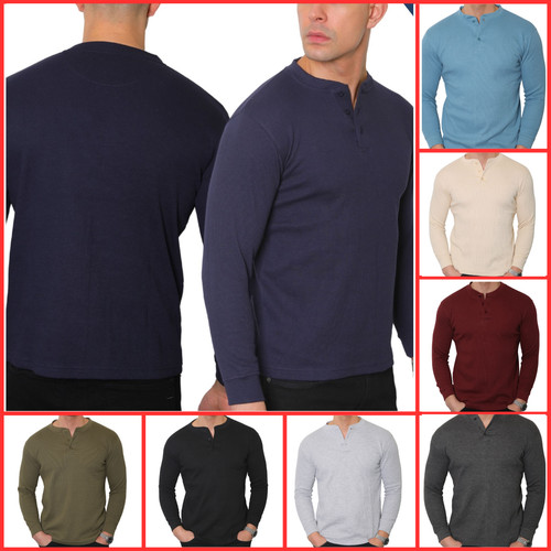 Mens henley jumper - mens,