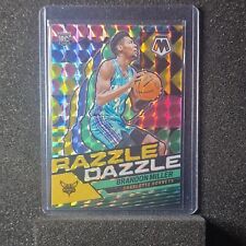 Brandon Miller RC 2023-24 Panini Mosaic Razzle Dazzle SP - Charlotte Hornets