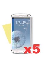 5 X CLEAR SCREEN PROTECTOR for