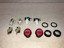 x2 Arcade Machine Red Starpoint Buttons - Video Arcade Button