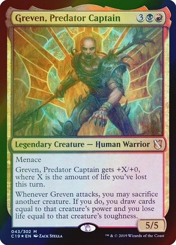 Mtg greven predator - mtg, captain