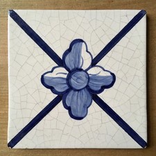 Portuguese Wall Tile Blue &