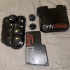 Ford Focus mk3 RS ST carbon fibre effect cover and caps battery, header, fuse