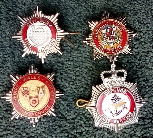 Fire service badges job - service,