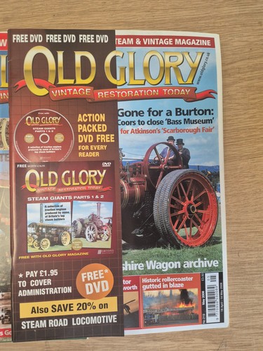 Vintage old glory magazines - old,
