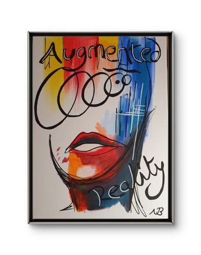 Pop art portrait 12x16 - portrait,