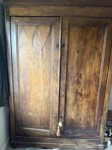 Antique wardrobe french - wardrobe,
