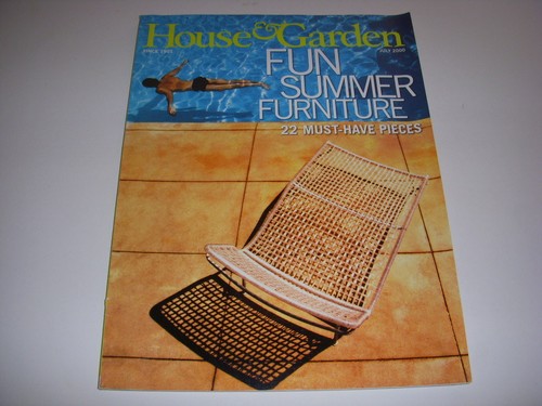 House garden magazine - magazine,, july